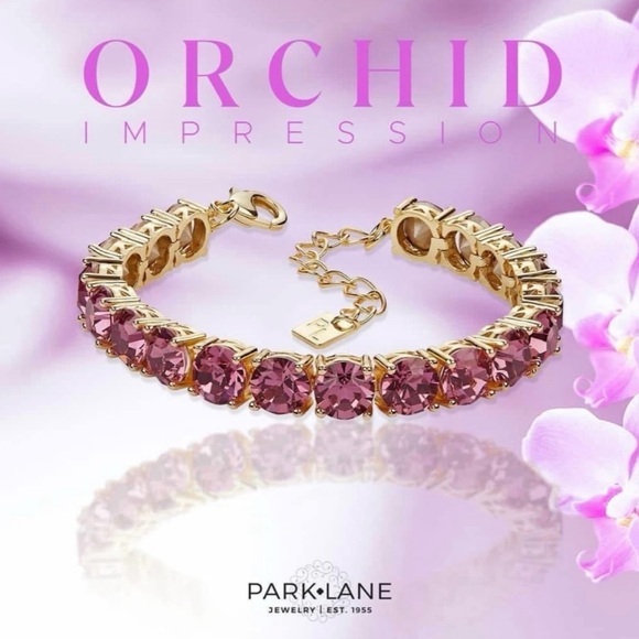 Park Lane Orchid Impression Bracelet! BNIB!!